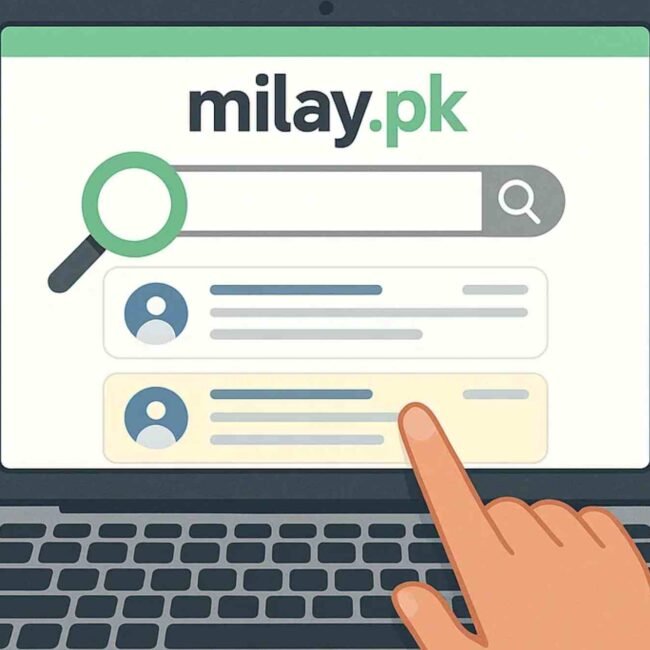 How to Find Jobs Using Milay.pk